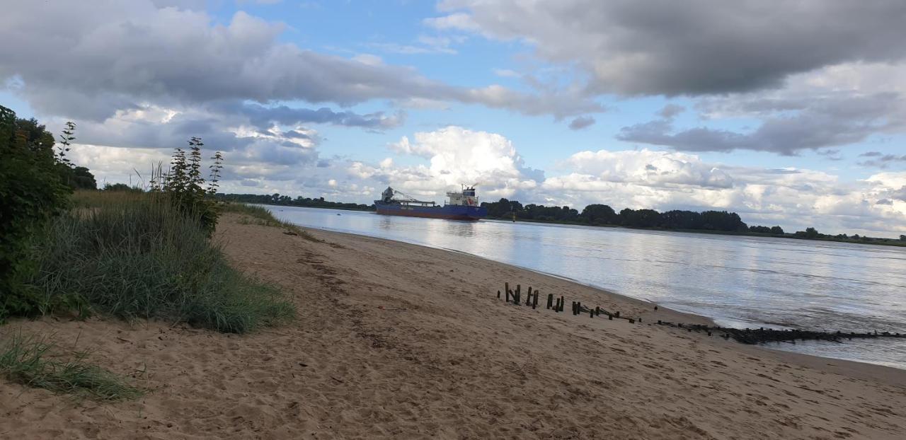 Ferienwohnung Weser-Koje Elsfleth Exterior foto
