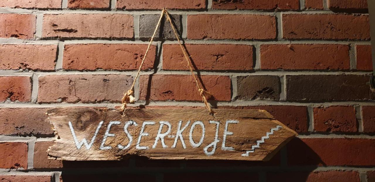 Ferienwohnung Weser-Koje Elsfleth Exterior foto