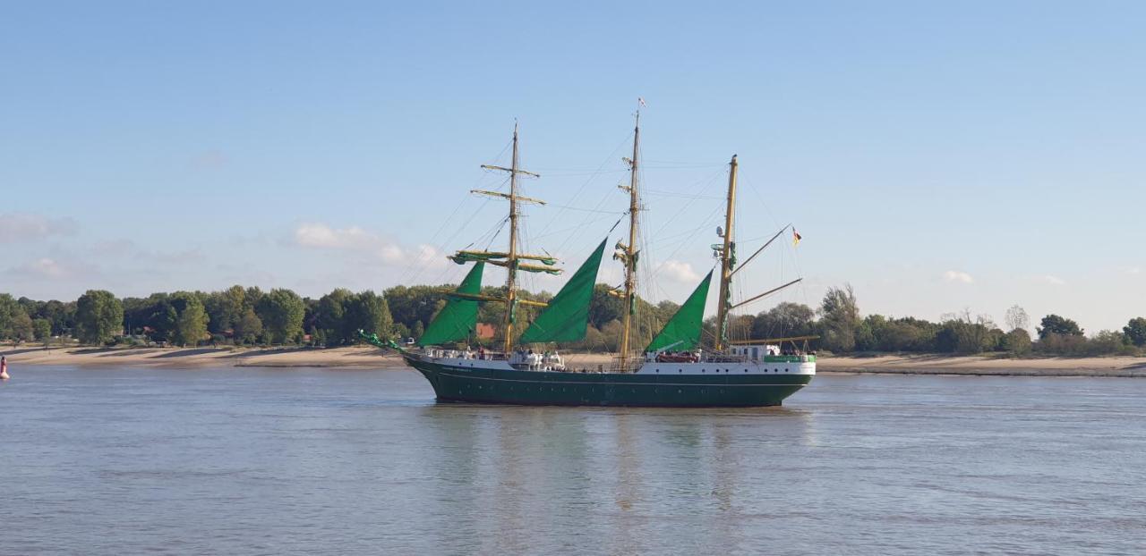 Ferienwohnung Weser-Koje Elsfleth Exterior foto